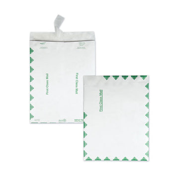 Survivor® Catalog Mailers, Dupont Tyvek, #13 1-2, Squar Flap, Redi-strip Closure, 10 X 13, White, 100-box freeshipping - TVN Wholesale
